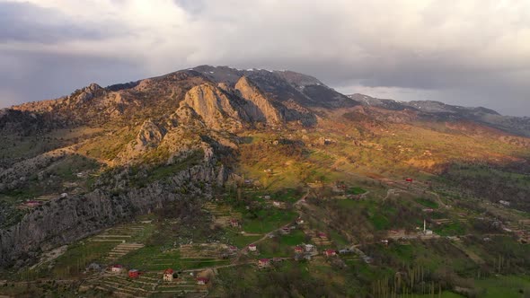 Mountain Landscapes Shot on a Drone