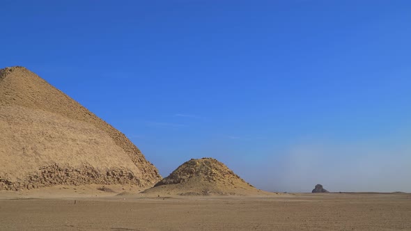 The Bent Pyramid Is an Ancient Egyptian Pyramid Located at the Royal Necropolis of Dahshur