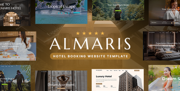 Almaris - Luxury Hotel Booking Template