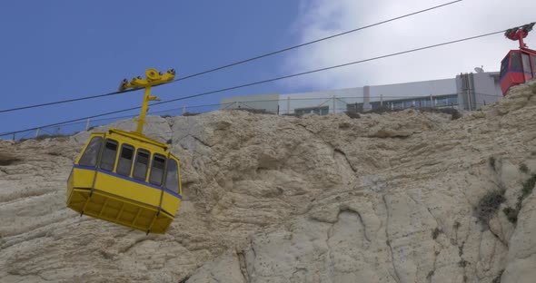 Funicular Ride at Rosh Hanikra