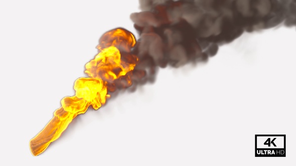 The Biggest Fire Flame Rising alt