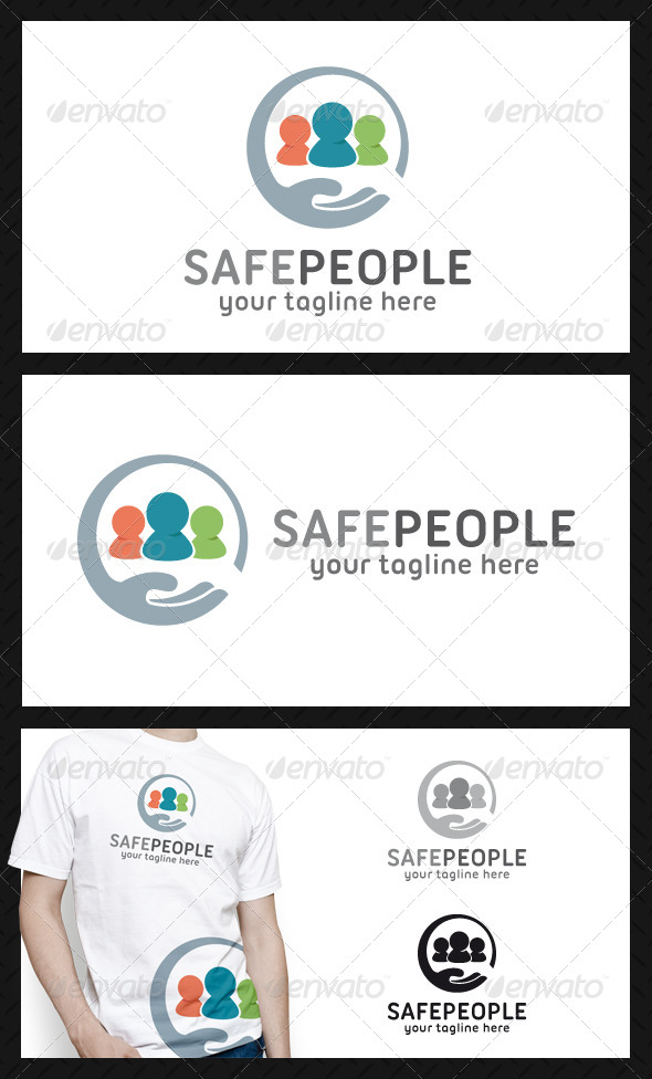 Safe People Logo Template