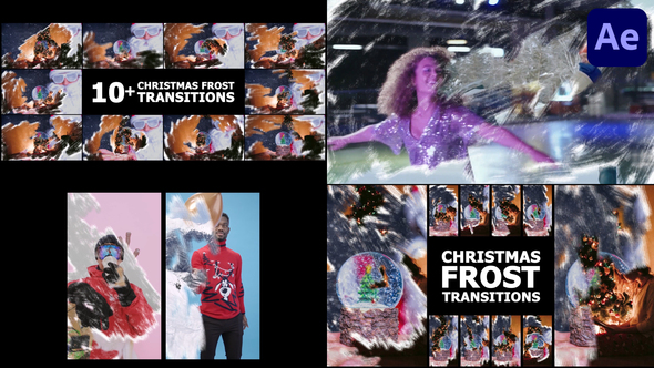 Christmas Frost Transitions | After Effects alt