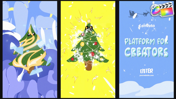 Christmas Tree Logo| FCPX alt