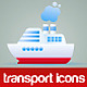 Tranportation Icons - GraphicRiver Item for Sale