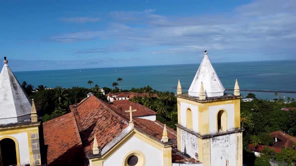 Coast city of Olinda Recife Pernambuco. Brazilian Northeast