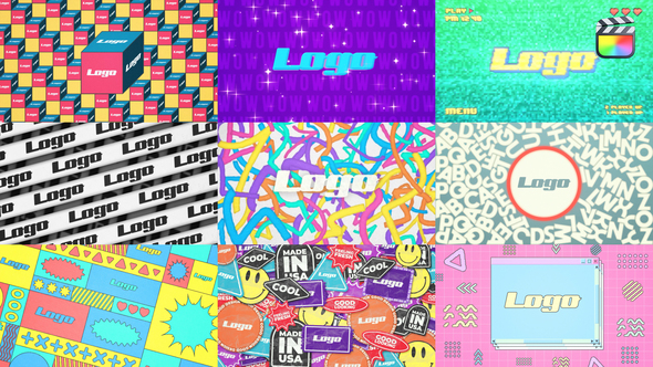 Colorful Pages Logo Reveal - FCPX alt