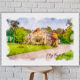 House Portrait from Photo Action - GraphicRiver Item for Sale