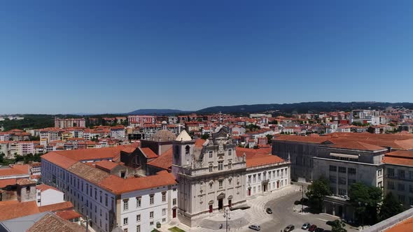 New Cathedral of Coimbra Portugal