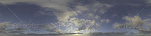 Skydome HDRI - Sunset Clouds III