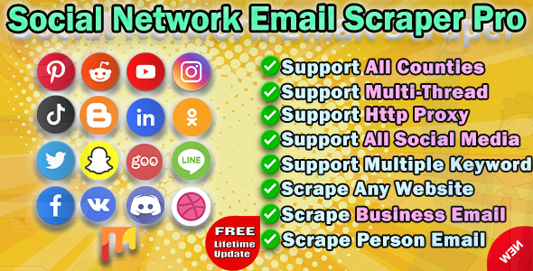 Social Media Contact Finder – Business Tool