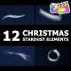 Christmas Stardust Elements | FCPX - VideoHive Item for Sale