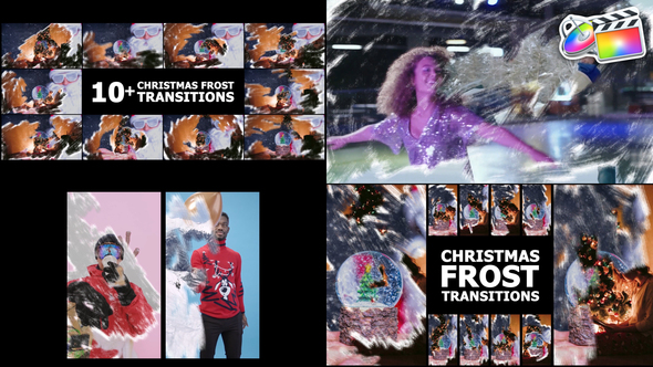 Christmas Frost Transitions | FCPX alt