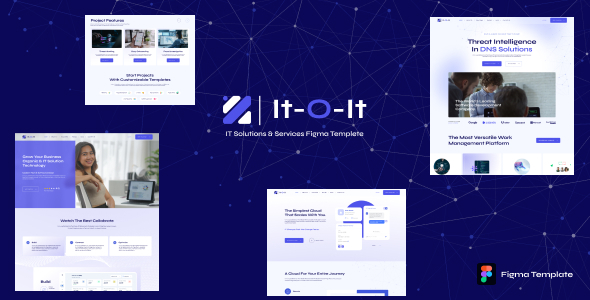 It-O-It -  IT services and software Figma Template