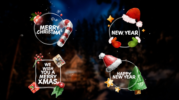 Christmas Titles - Lower Thirds