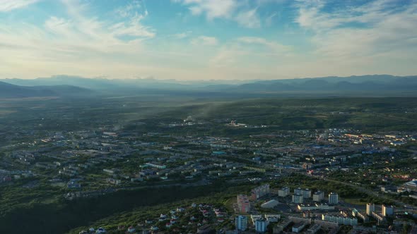 Avacha Bay and PetropavlovskKamchatsky