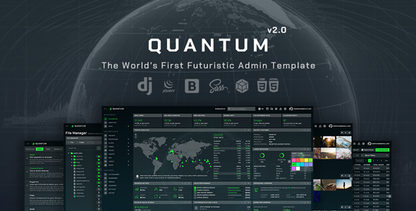 Quantum - Django 5.0 Bootstrap Admin Template