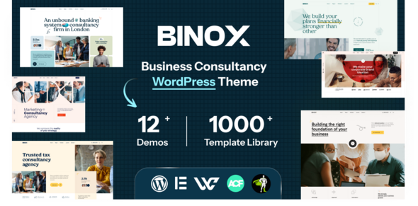 Binox | Business Consulting Theme