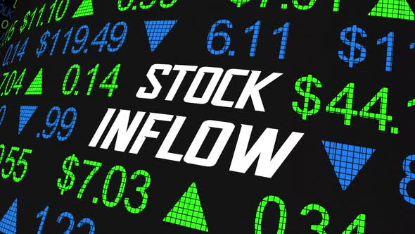 Stock Inflow More Money Financial Capital Added To Market Ticker