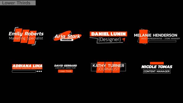 Lower Thirds | AE alt