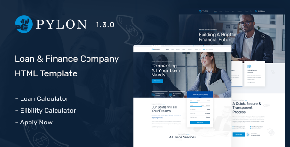 Pylon - Loan & Finance Company HTML Template