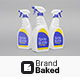 Spray Bottle Mockup Template - GraphicRiver Item for Sale