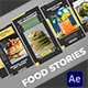 Food Stories for After Effects - VideoHive Item for Sale
