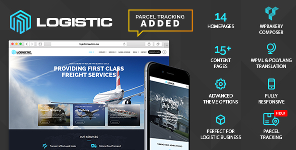 Logistic - WP Theme For Transportation Business