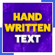 Handwriting Text Animator - VideoHive Item for Sale
