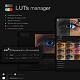 LUTs Manager: Preview LUTs In Real-time Tool & 500 Professional LUTs - VideoHive Item for Sale