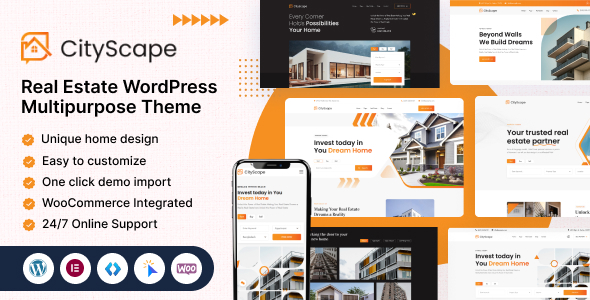 CityScape – Real Estate WordPress Theme – 0 Sold!