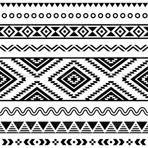 Aztec Graphics Designs Templates From Graphicriver