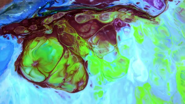 Vibrant Colours Paint Swirling Explosion 50 alt