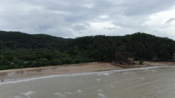 The Beaches at the most southern part of Borneo Island