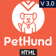 Pet Hund - Animals Shop & Veterinary HTML Template - ThemeForest Item for Sale