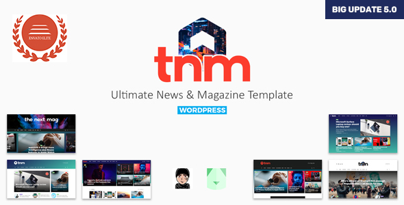 The Next Mag - Magazine and Blog WordPress Theme