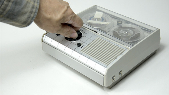 Mini Old Tape Recorder 03