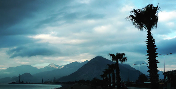 Seaside and the Mountains