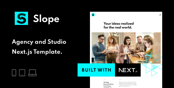 Slope – Responsive Agency & Studio Next JS Template