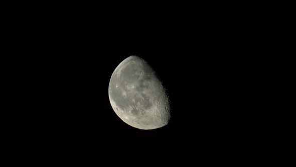 Moon  UHD Close-up. Planet Satellite.