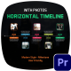 Horizontal Timeline With Photos | Premiere Pro - VideoHive Item for Sale