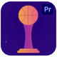 Basketball Sport Icons And Titles for Premiere Pro - VideoHive Item for Sale