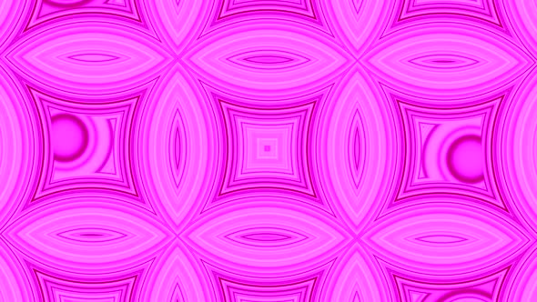 Bright Hypnotic Pattern with Moving Lines and Distortions