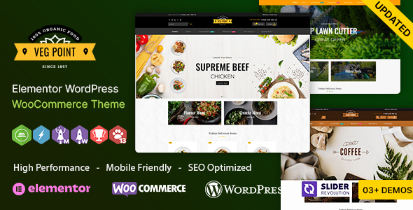 Veg Point WP - Multipurpose Elementor WooCommerce Theme