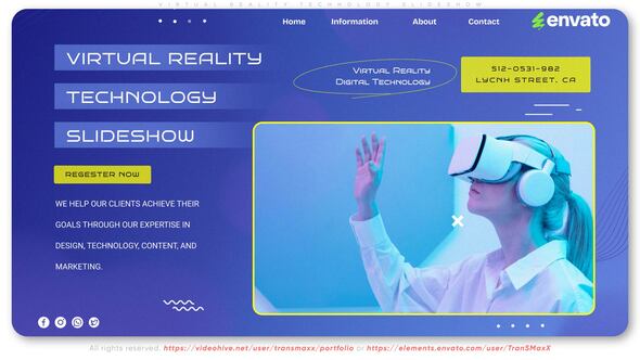 Virtual Reality Technology Slideshow alt