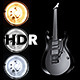 4 types of studio lights HDR - 3DOcean Item for Sale