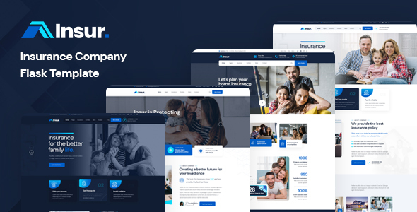 Insur - Insurance Company Flask Template