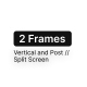 Split Screen Vertical and Post - Frames 2 - VideoHive Item for Sale