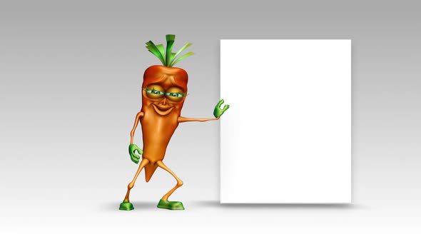 Carrot Promotion Ads  Looped 3D Animation