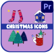 Christmas Winter Icons And Titles for Premiere Pro - VideoHive Item for Sale